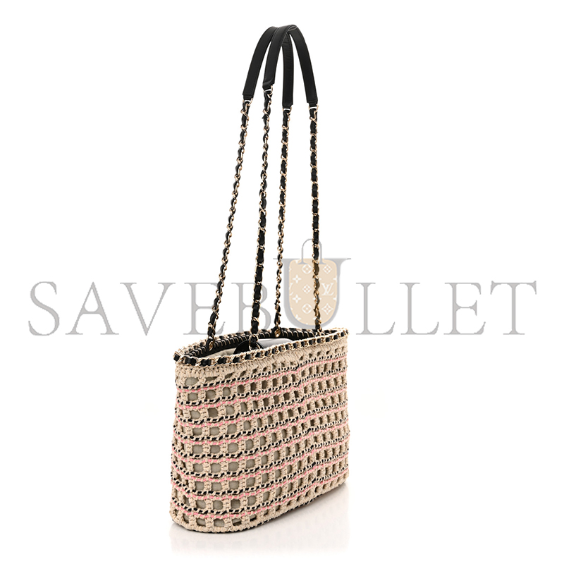 Ch**el small cotton tote bag as5235 (33*21*11cm)
